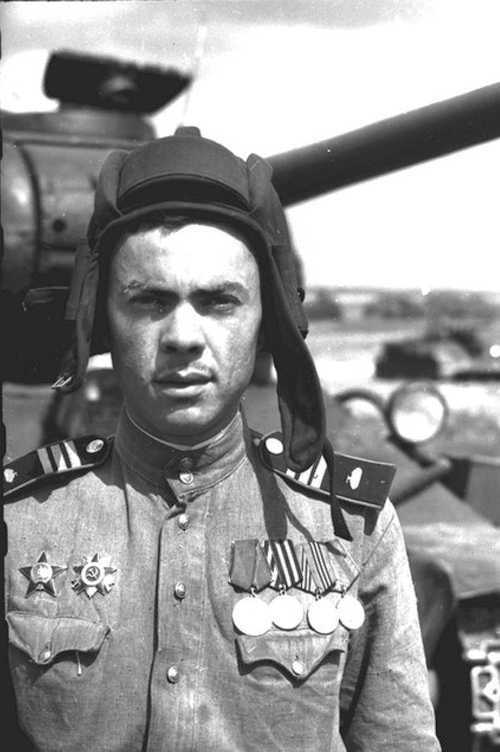 Potapov L.N. Guard sergeant, heavy tank driver