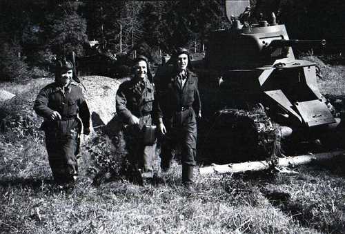 Lavensaari Island: Tank crew. 1942