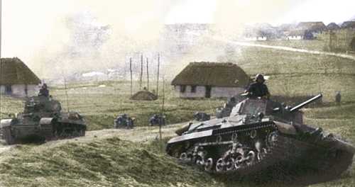 Hungarian Tutan tanks in Russia.