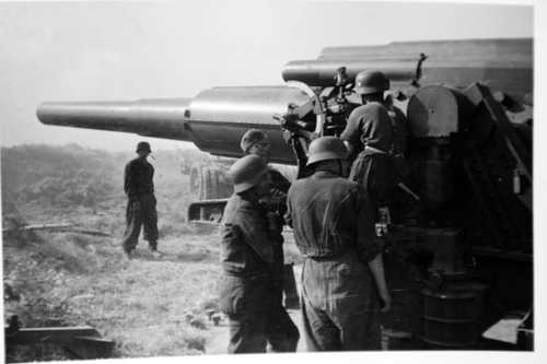 Largge German cannon