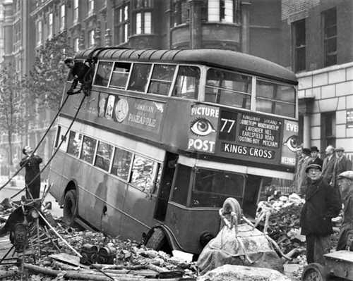 London bombed