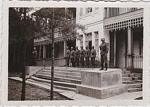 Germans standing guard