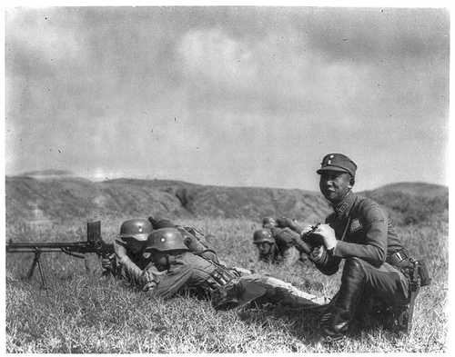 Chiang Kai-shek's forces in China.