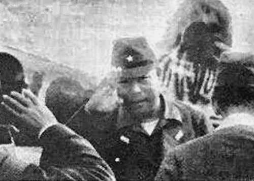 General Yamashita Arrives in Manila 1944