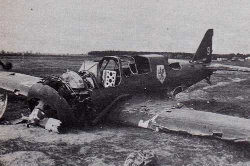 a polish plane shot down