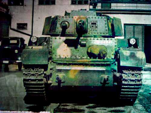 Hungarian Turan 1 Tank.