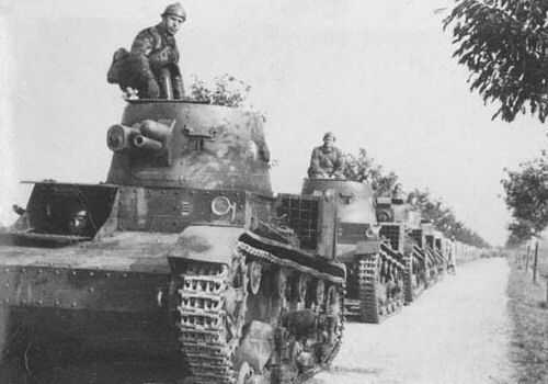 Polish Vickers 6-Ton Tanks.