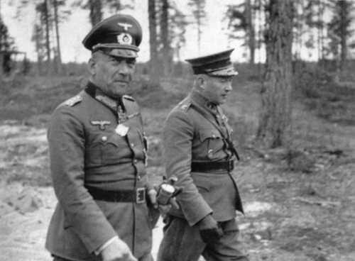 Nikolaus von Falkenhorst and Hjalmar Siilasvuo.
