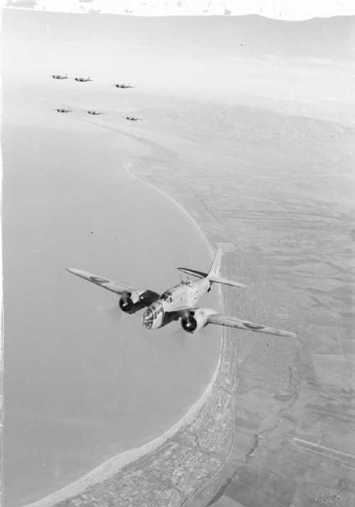 Baltimores flying over Canne airfield