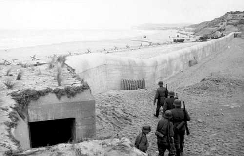 Normandy beach defenses