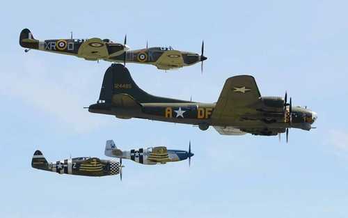Some old warbirds fly again