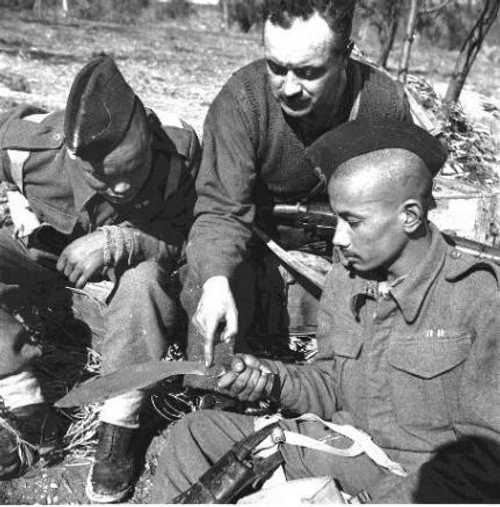 The Perths served with Gurkas, Italy, 1944