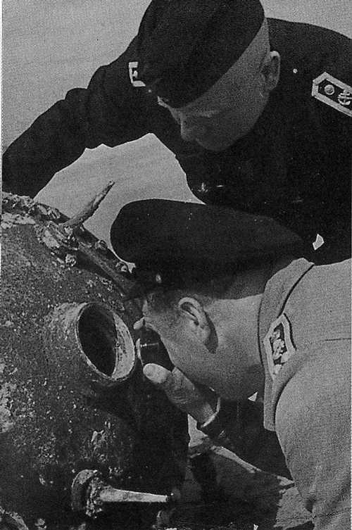 Disarming enemy seamines