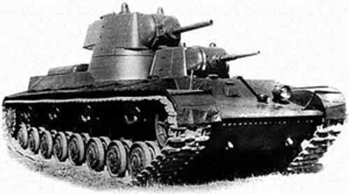 Soviet heavy tank many-towered SMK