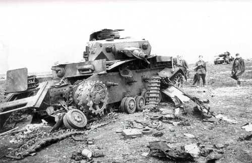 Dead panzers