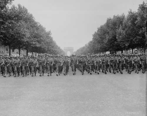 28th Infantry Division in Paris