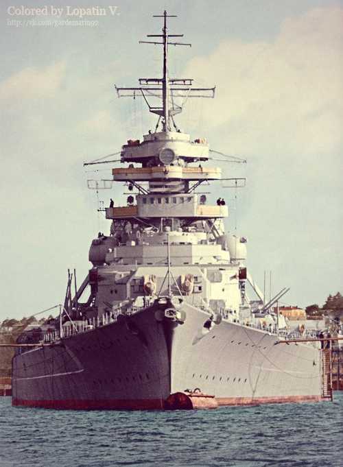 Battleship Bismarck.