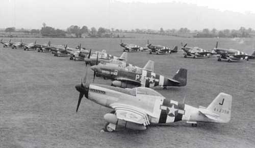 P-51's at Debden