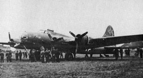 Another captured B-17 used by Germany