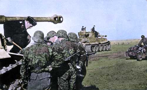 Panzers at Kursk.