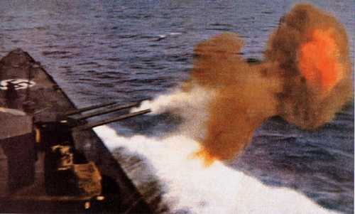 &quot;Prinz Eugen&quot; firing