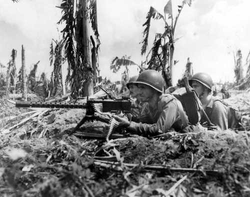 Browning M1919 on Guam
