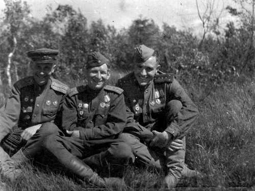 Front-line comrades 1944, Lithuania
