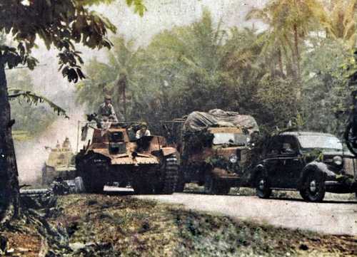 Japanese Armor in Malaya 1942