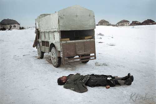 Italian driver near Stalingrad 1943