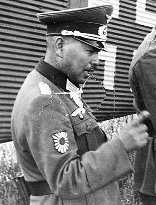Japanese volunteer in the German army