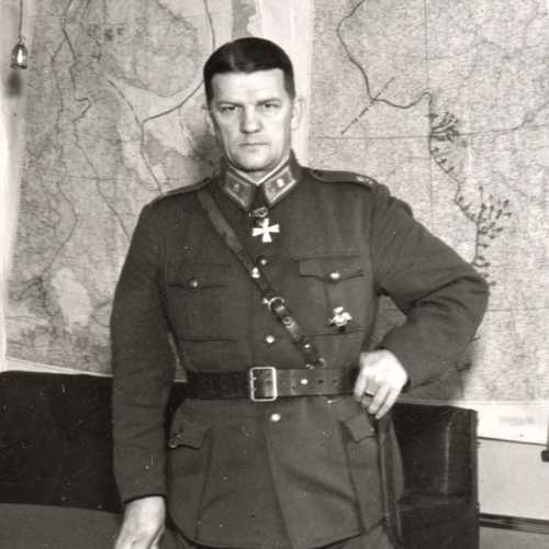 Two-time Mannerheim Cross recipient