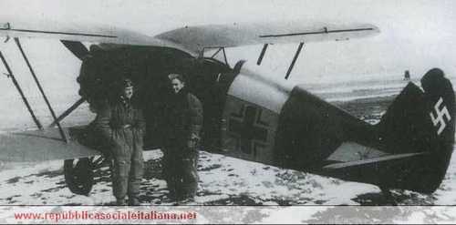 Italian trainer seized by Luftwaffe