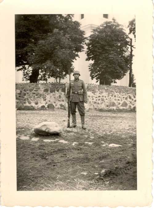 German Soldier on the opening days of the war