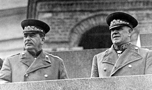 Stalin and Zhukov