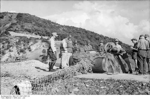Pantherturm in Italy,1944.