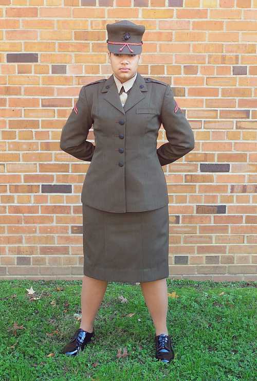 Authentic Marine Lady's Uniform