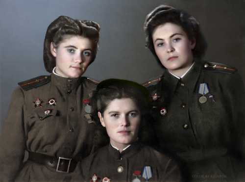 "Night witches" 1945