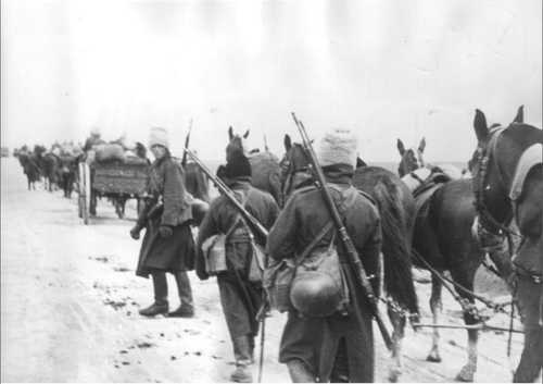 Romanian Infantry in Kerch.