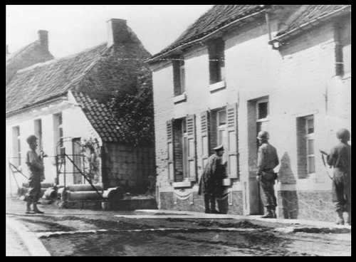 Nazi Germans captured in France.