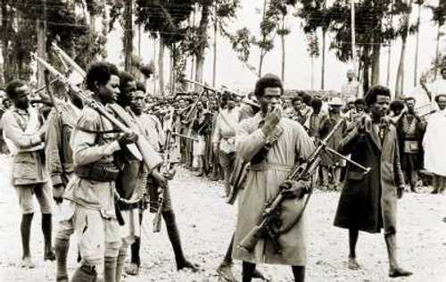 Ethiopian warriors.