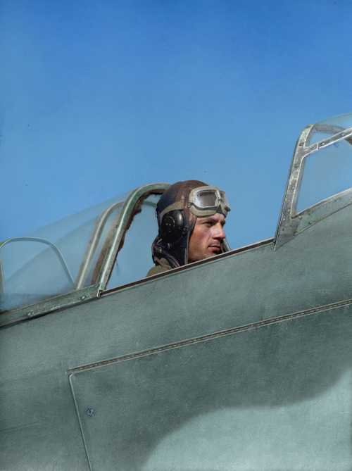 Soviet pilot, WW2