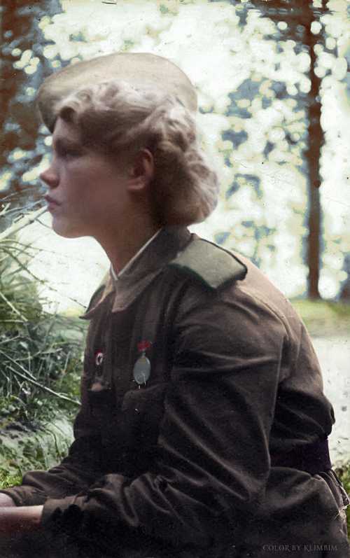 Combat medic Lukiyanenko 1943