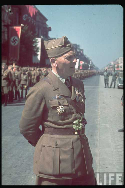 Wolfram von Richthofen in Condor Legion uniform.