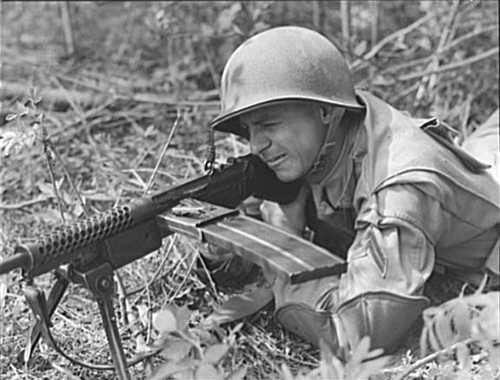Marine with the M1941 in 1943