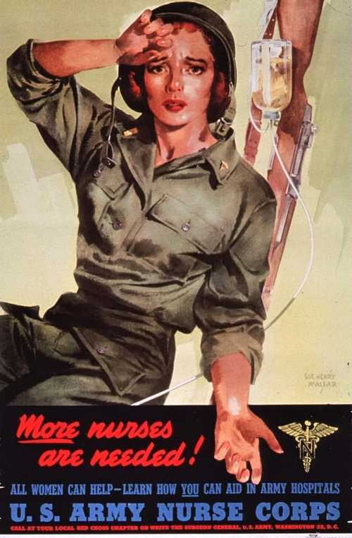 World War II Era Recruitement Poster