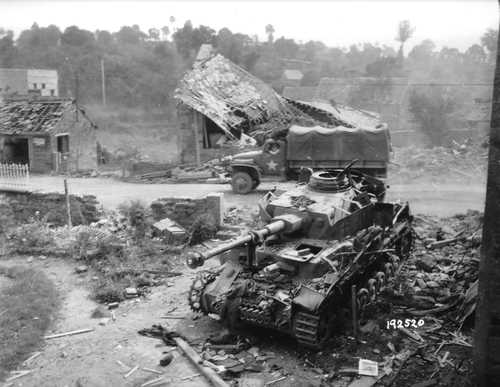 Destroyed Panzer IV