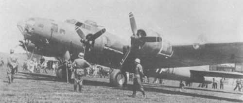 Captured B-17 used by Germany WWII