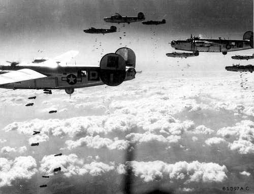 Aerial bombardment