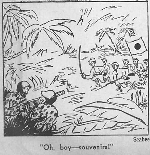 US Navy Cartoon, Wartime