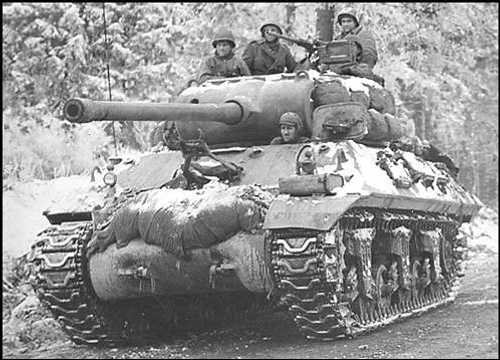 M-36 Tank Destroyer,Bulge